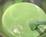 A picture of step 6 of Pandan Chiffon Cake.