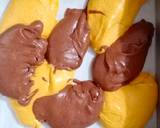 Kek marble herseys syrup coklat with lemon