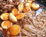 Foto langkah ke 4 dari resep Enoki Tofu Ayam Saus BBQ.
