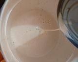 A picture of step 4 of Oat Horchata.