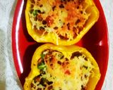 A picture of step 6 of Stuffed cheese capsicum.