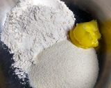 A picture of step 1 of Churma Laddu.