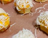 Sajtkrémes, vajas, hajtogatott pogácsa recept fázis 4 fotója