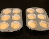 A picture of step 1 of Surprise Vanilla Cupcakes with White Chcolate Cream Frosting.