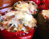 Foto del paso 5 de la receta: Pimientos rellenos de pollo
