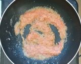 A picture of step 2 of Bhindi Punjabi Masala.