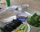 A picture of step 3 of Bò lá lốt.