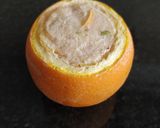 A picture of step 7 of "Orange Kulfi Wedges".