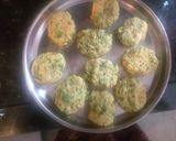 A picture of step 2 of Spinach patties.
