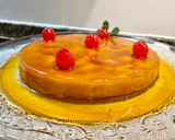 Foto del paso 12 de la receta: Flan de manzanas caramelizadas a la canela, sin leche