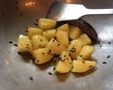 A picture of step 3 of Raw Jackfruit Curry.