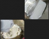 A picture of step 3 of Mango cheese cake.
