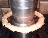 A picture of step 1 of Hyderabadi Irani chai.