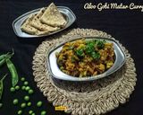A picture of step 11 of Aloo Gobhi Matar Curry.