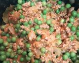 Foto del paso 6 de la receta: Guisantes con carne picada