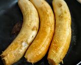 Foto del paso 1 de la receta: PLÁTANOS AL SARTÉN, con Queso Crema y🥓Tocineta Caramelizada..😋