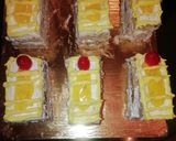 पाइन एपल पेस्ट्री(Pinapple pastry recipe in Hindi) रेसिपी चरण 5 फोटो