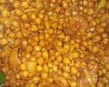 मसालेदार काले चने (Masaldar kale chane recipe in hindi) रेसिपी चरण 2 फोटो