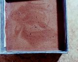 A picture of step 3 of Mud brownie without oven😍.