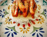 Foto del paso 5 de la receta: Timbal de lomo caramelizado sobre noodles glass