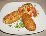 A picture of step 11 of Chilean stuffed potatoes with beef.