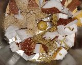 A picture of step 5 of Mutton kuzhambu.