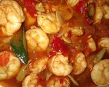 Foto langkah ke 4 dari resep Udang saus padang.