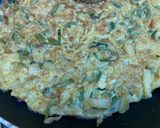 A picture of step 6 of Spanish omelette.