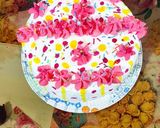 عکس مرحله 3 از دستور 🎂کیک تولد خودم🎂با فیلینگ مارمالاد پرتقال🍊