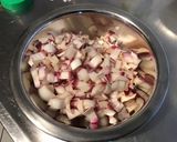 Une image de l'étape 4 de Salade d endives rouges et tomates au thon.