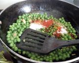 A picture of step 1 of Matar kachori.