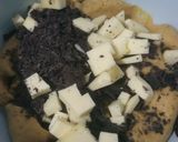 Foto langkah ke 2 dari resep Chocolate Cheese Soft cookies.