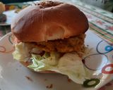 Foto del paso 5 de la receta: Hamburguesa de atún