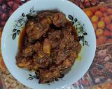 Gambar langkah 7 resipi Sambal berlado ayam.