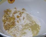 A picture of step 3 of Sticky chocolate chip and ginger cookies.
