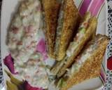 Italian white sauce veg sandwich recipe step 9 photo