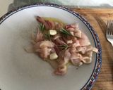 Foto del passaggio 2 della ricetta Scialatielli con pescespada, lupini e crema di datterini