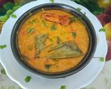 A picture of step 5 of Bengali style special bhoger khichdi for Durga Puja.