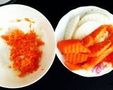 Hình bước làm 1 của món Nước lẩu kimchi với rau củ mài (siêu dễ)