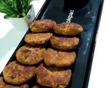 A picture of step 8 of Chicken shami kabab.