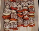 Foto del paso 3 de la receta: Brochetas de carne picada