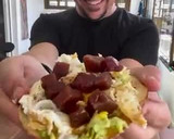 Foto del paso 4 de la receta: Huevos fritos en queso feta (receta viral Tik Tok)