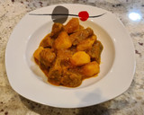 Foto del paso 7 de la receta: Patatas guisadas con carne y tomate