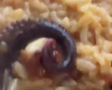 Foto del paso 14 de la receta: Arroz meloso de pulpo con verduritas o de verduritas con pulpo, en wok