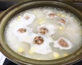 蔥肉丸子蓮子粥的食譜步驟2照片