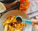 A picture of step 6 of French fries 🍟🍟🍟.