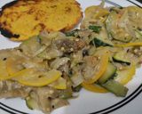 Foto del paso 4 de la receta: Salteado🍜🍛🍲 de berenjenas tatemadas y calabacines🧆🌯🥙