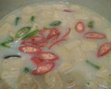 Foto langkah ke 4 dari resep Lodeh Tabur Teri Medan.