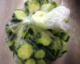 超簡單小黃瓜淺漬的食譜步驟5照片