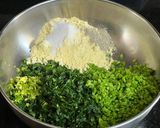 A picture of step 1 of Methi Matar Malai (New Version).